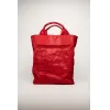 阿克尼/Acne 女士 褶饰托特包 深红色 C10060-ACG