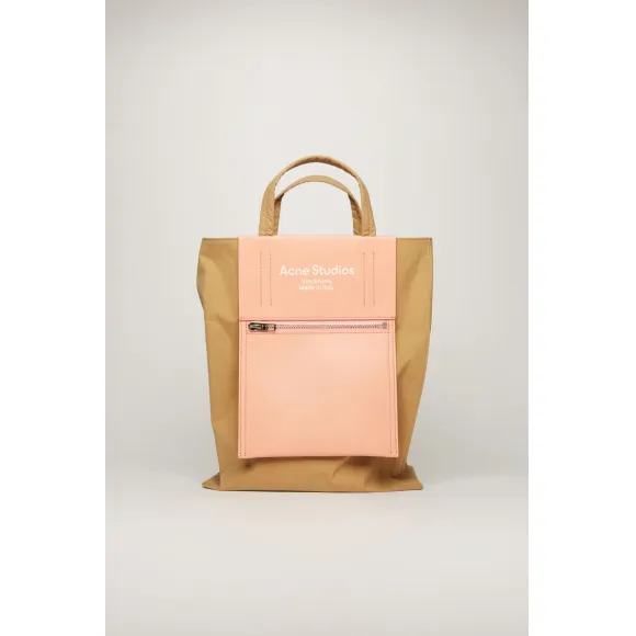 阿克尼/Acne 女士 中号托特包 棕色/粉色 C10069-AEV