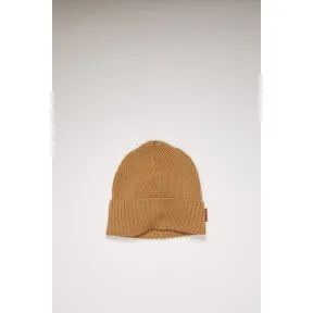 阿克尼/Acne 女士 混色罗纹无檐便帽 榛仁米色 C40105-ADZ