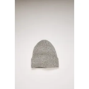 阿克尼/Acne 女士 混色罗纹无檐便帽 中等麻灰色 C40106-ANX