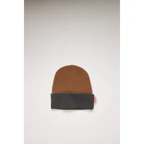 阿克尼/Acne 女士 正反两用无檐便帽 米色/灰色 C40108-ALS