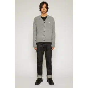 阿克尼/Acne 女士 V领羊毛开衫 麻灰色 C60015-990