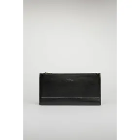 阿克尼/Acne 女士 长款双折钱包 黑色 CG0006-900