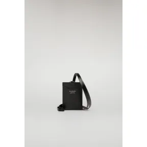 阿克尼/Acne 女士 钥匙链卡包 黑色 CG0064-900