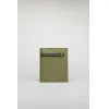 阿克尼/Acne 女士 三折钱包 深绿色/黑色 CG0069-BWT