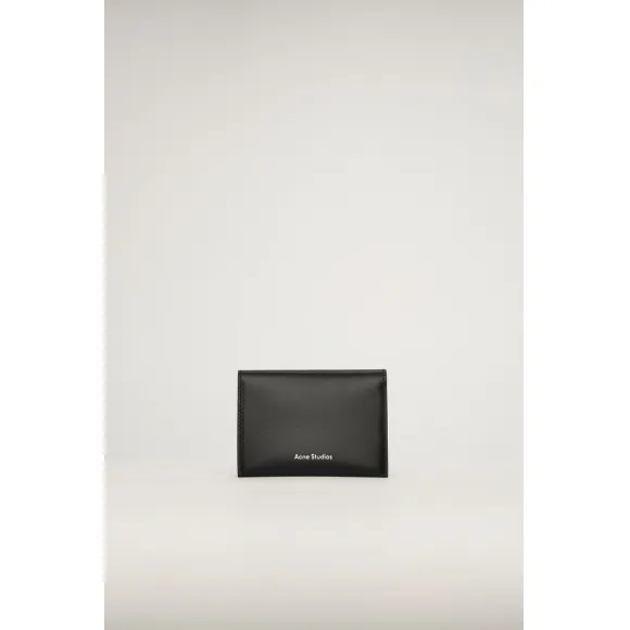 阿克尼/Acne 女士 双折卡包 黑色 CG0099-900