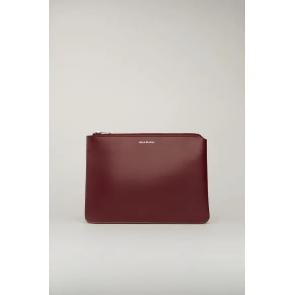 阿克尼/Acne 女士 紧凑的文件夹 酒红色 CG0105-479