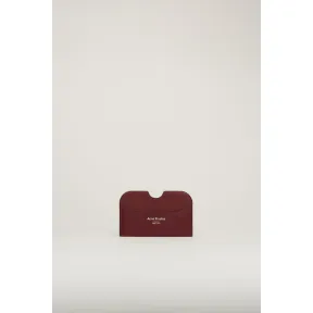 阿克尼/Acne 女士 卡包 酒红色 CG0107-479