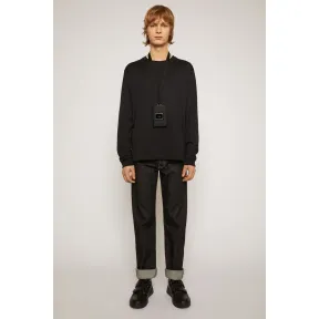 阿克尼/Acne 女士 长袖圆领T恤 黑色 CL0021-900