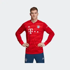 阿迪达斯/Adidas FCB H JSY L 拜仁慕尼黑主场长袖比赛服 DX9250