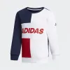 阿迪达斯/Adidas LB CREW SWEAT 小童装套头卫衣 EH4056