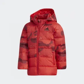 阿迪达斯/Adidas LK J AOP DOWN J 小童装冬季羽绒服 EH4140