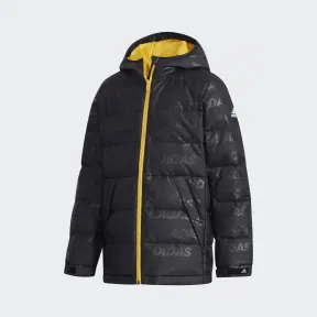 阿迪达斯/Adidas YB J 3S DOWN JK 大童装冬季羽绒服 EH4169