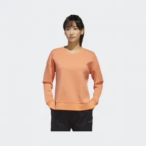 阿迪达斯/Adidas 运动表现 珊瑚粉 女士 W XPLR CREW SWE 户外套衫 FJ9220