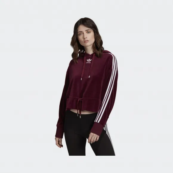阿迪达斯/Adidas CROPPED VHOODIE 套头衫 FN2793