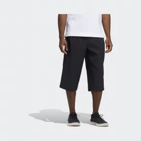 阿迪达斯/Adidas 运动表现 黑色/夜空灰 男士 M WJ PNT 34 七分裤 FT2766