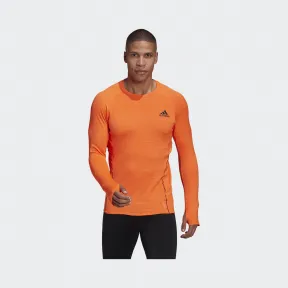 阿迪达斯/Adidas 运动表现 信号橙 男士 ADI RUNNER LS 跑步运动服装 GC6730