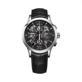 爱罗/Aero 自动机械机芯 精钢抛光 A-61968-AA05-SQ