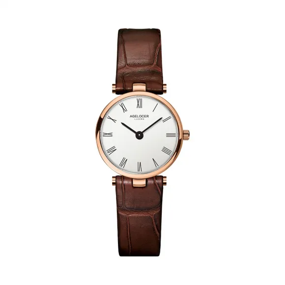 艾戈勒/Agelocer 316L 钢 石英机芯 手表 7081D2