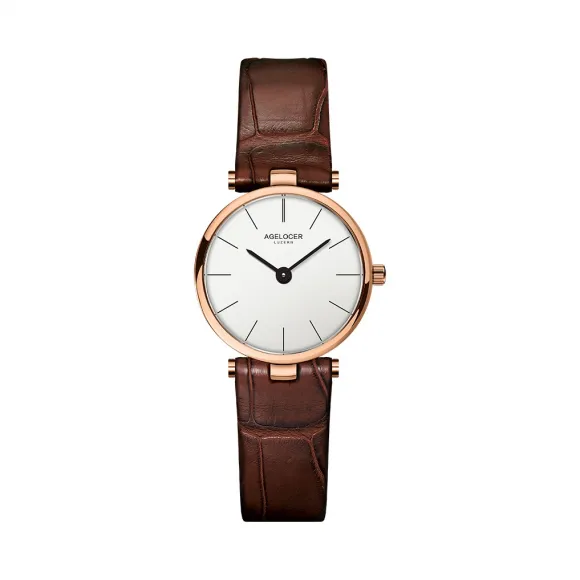 艾戈勒/Agelocer 316L 钢 石英机芯 手表 7082D2