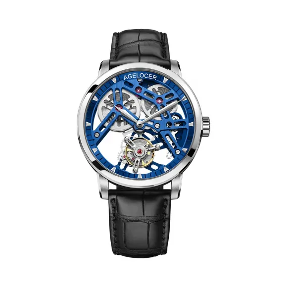艾戈勒/Agelocer 316L 钢 自动机械机芯 手表 9004A1
