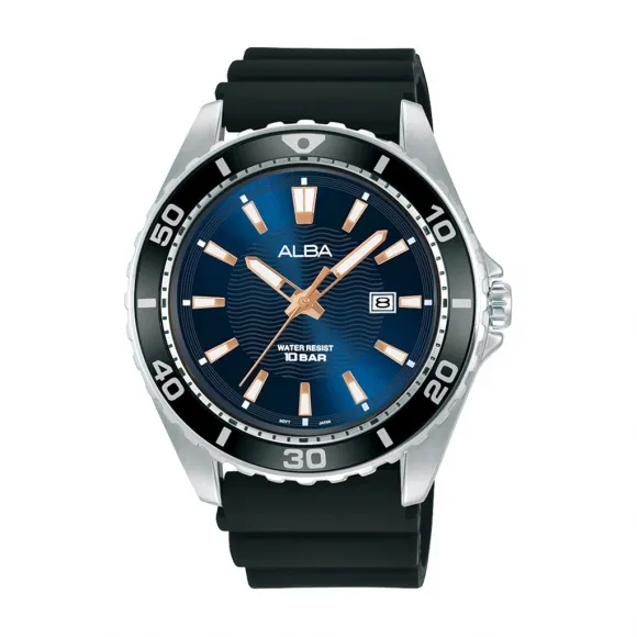 雅柏/Alba 44MM 不锈钢表壳 男表 AG8L31X1