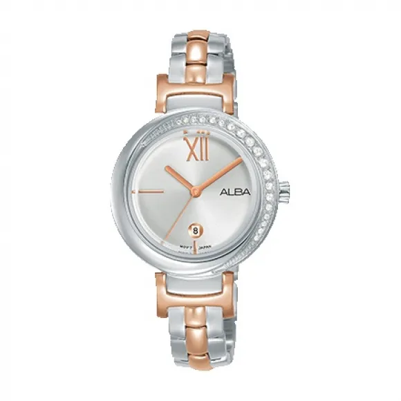 雅柏/Alba 30MM 不锈钢表壳 女表 AH7R77X1