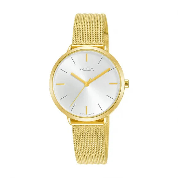 雅柏/Alba 30MM 不锈钢表壳 女表 AH8710X1