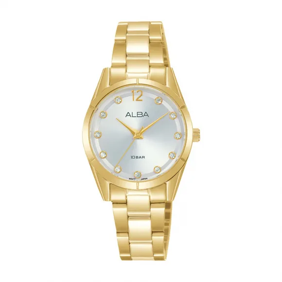 雅柏/Alba 28MM 不锈钢表壳 女表 AH8740X1