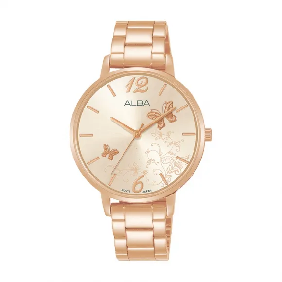 雅柏/Alba 34MM 不锈钢表壳 女表 AH8770X1