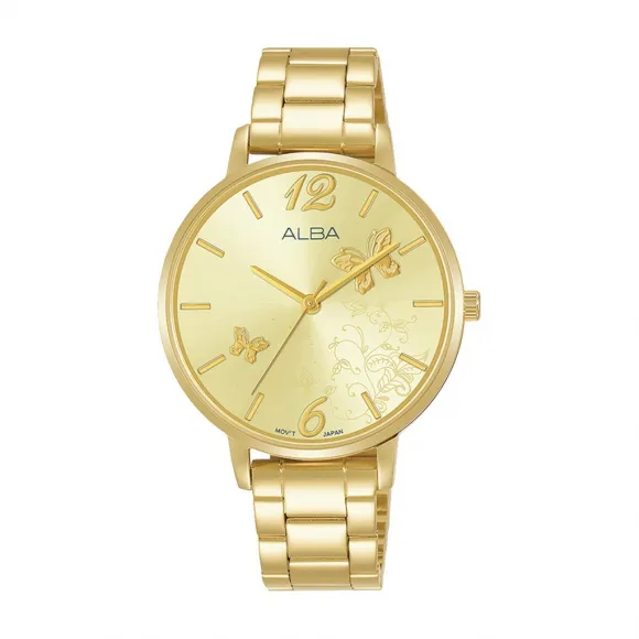 雅柏/Alba 34MM 不锈钢表壳 女表 AH8772X1