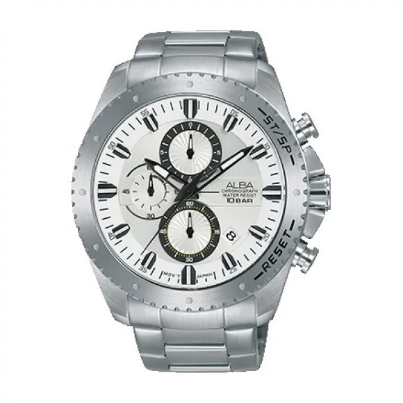 雅柏/Alba 45MM 不锈钢表壳 男表 AM3641X1