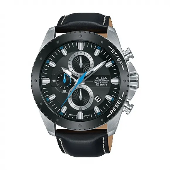 雅柏/Alba 45MM 不锈钢表壳 男表 AM3645X1