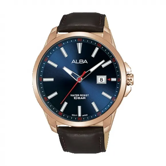 雅柏/Alba 44MM 不锈钢表壳 男表 AS9H10X1