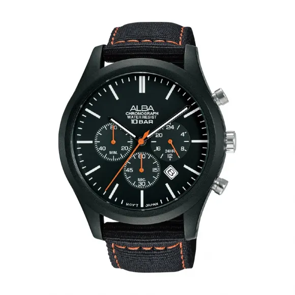 雅柏/Alba 44MM 塑料外壳 男表 AT3G43X1