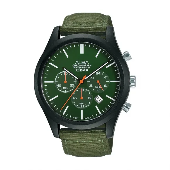 雅柏/Alba 44MM 塑料外壳 男表 AT3G45X1