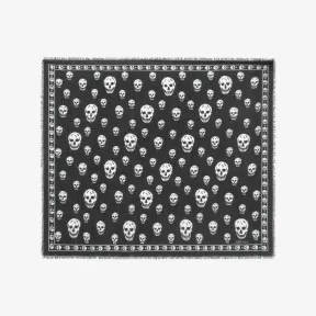 亚历山大麦昆/Alexander McQueen 经典骷髅围巾 女士 1106403943Q1078