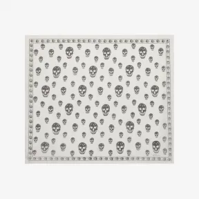 亚历山大麦昆/Alexander McQueen 经典真丝雪纺骷髅围巾 女士 46450376oj 1106403Q0129260