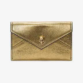 亚历山大麦昆/Alexander McQueen Skull Envelope 卡夹 女士 22001268jl 275334DVW0T7045