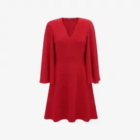 亚历山大麦昆/Alexander McQueen 斗篷细节迷你连衣裙 女士 34637853jj 435262QHE406470