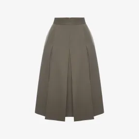 亚历山大麦昆/Alexander McQueen 箱式褶半裙 女士 35291105je 436914QHJ123220