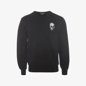 亚历山大麦昆/Alexander McQueen 骷髅十字绣卫衣 男士 37869737pi 427743QHZN50901