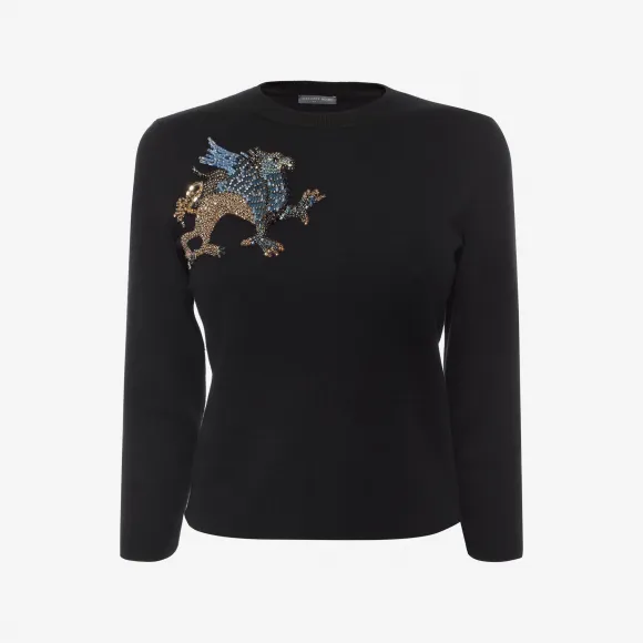 亚历山大麦昆/Alexander McQueen 刺绣套衫 女士 39749773jq 445397Q1WGP1052