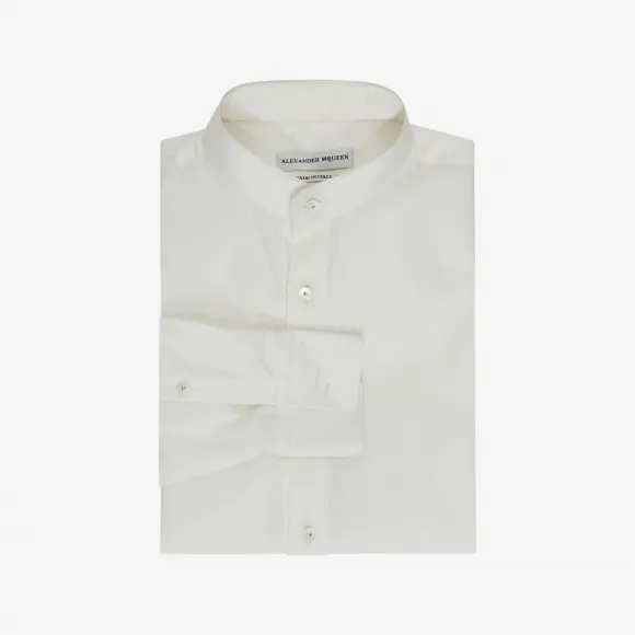亚历山大麦昆/Alexander McQueen 真丝电力纺衬衫 男士 38612141fp 462925QIP049015