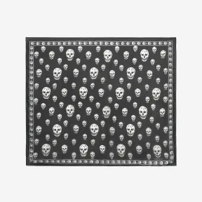 亚历山大麦昆/Alexander McQueen 经典真丝雪纺骷髅围巾 女士 46293976mh 1106403Q0121078
