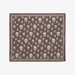 亚历山大麦昆/Alexander McQueen 经典真丝雪纺骷髅围巾 女士 46450333gq 1106404Q0106077