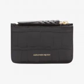 亚历山大麦昆/Alexander McQueen 拉链款皮革卡夹 女士 22001662ni 479943DZT1M1000