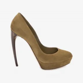 亚历山大麦昆/Alexander McQueen 动物角鞋跟高跟鞋 女士 11245452wd 482164WHAA02516