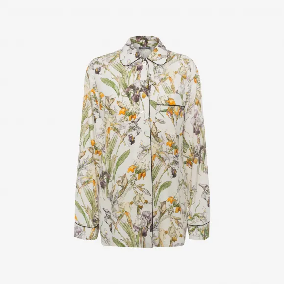 亚历山大麦昆/Alexander McQueen Wild Iris 睡衣式上衣 女士 48183618nc 484886QJC049160