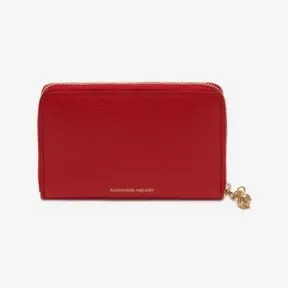 亚历山大麦昆/Alexander McQueen 中号环绕式拉链长款钱夹 女士 22002754qm 501021BPT0G6320